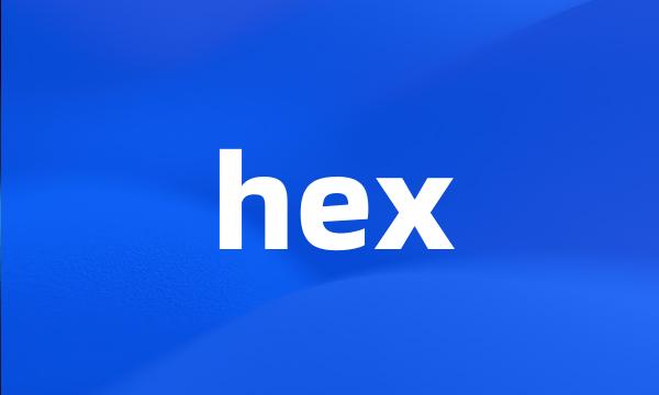 hex