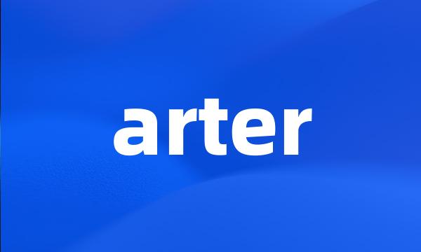 arter