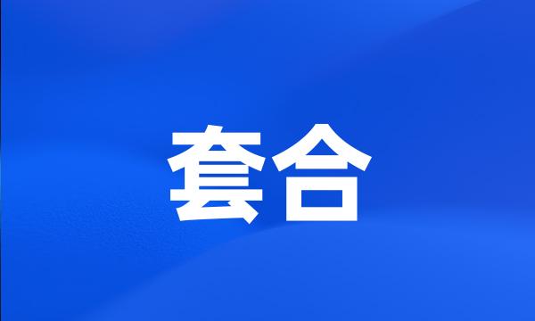 套合