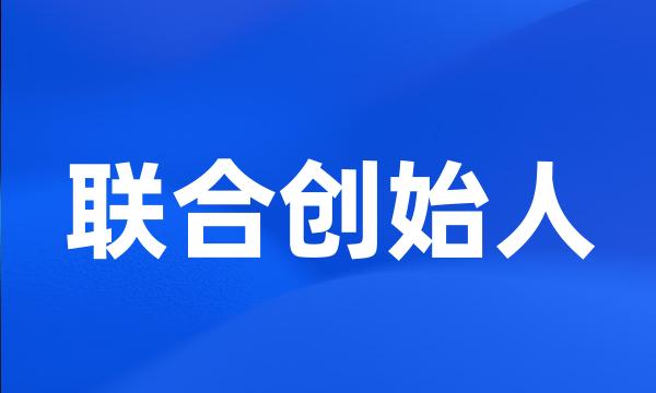 联合创始人