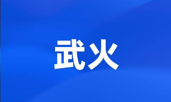 武火