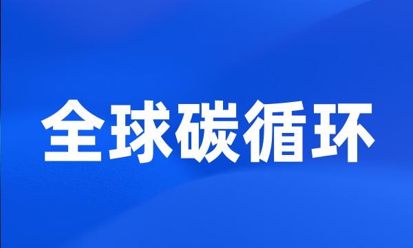 全球碳循环