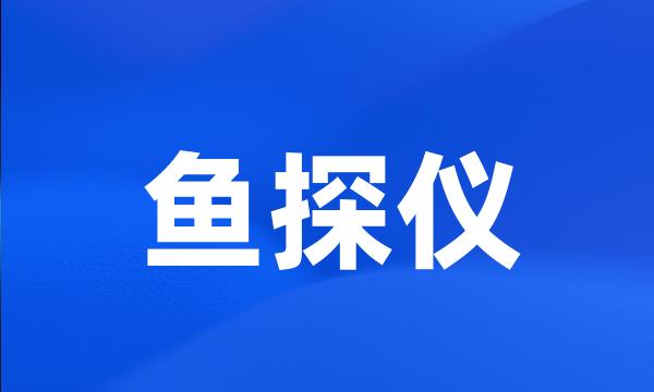 鱼探仪