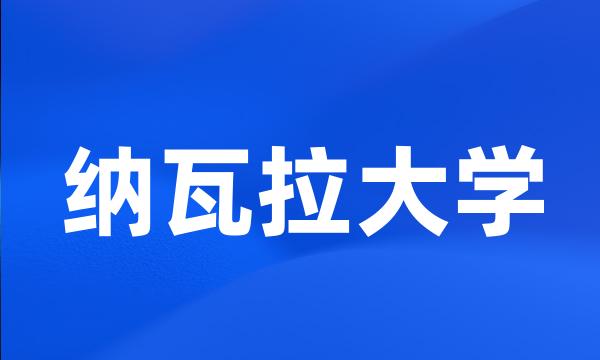 纳瓦拉大学