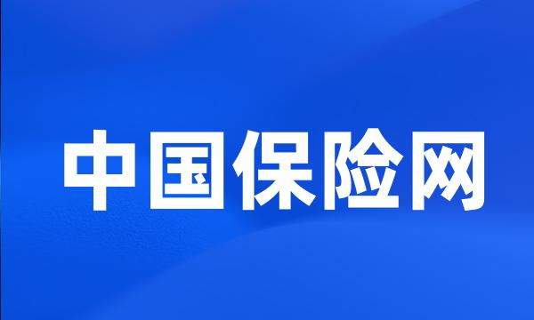 中国保险网