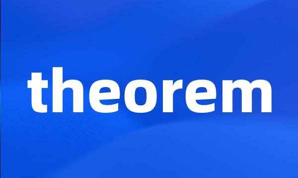 theorem