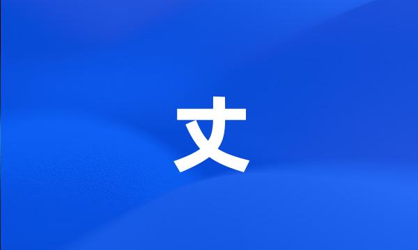 丈