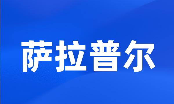 萨拉普尔