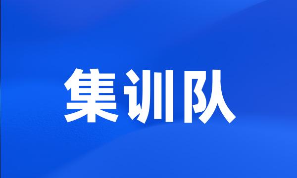 集训队