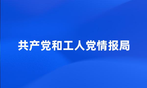 共产党和工人党情报局