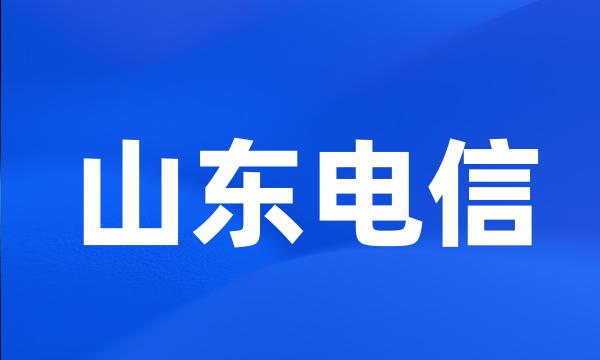 山东电信