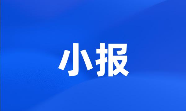 小报