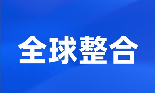 全球整合