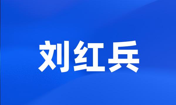 刘红兵