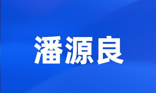 潘源良