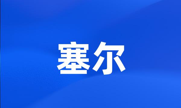 塞尔