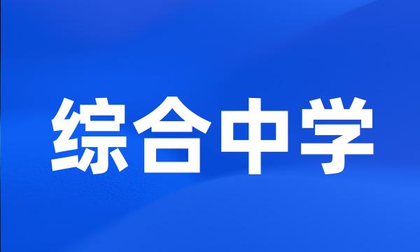 综合中学