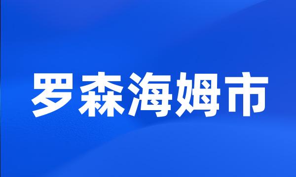 罗森海姆市