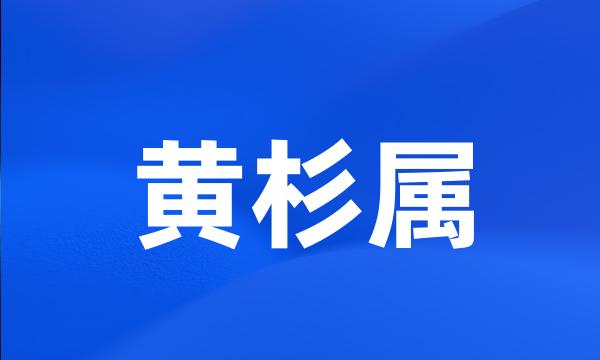 黄杉属