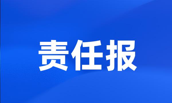 责任报