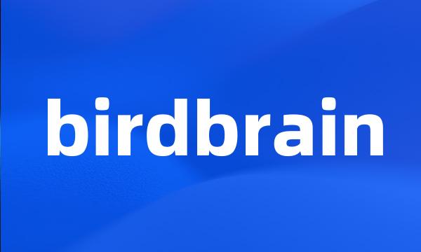 birdbrain