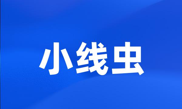 小线虫