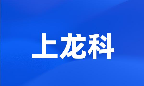 上龙科