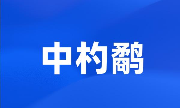 中杓鹬