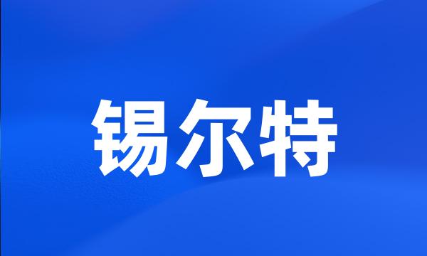 锡尔特