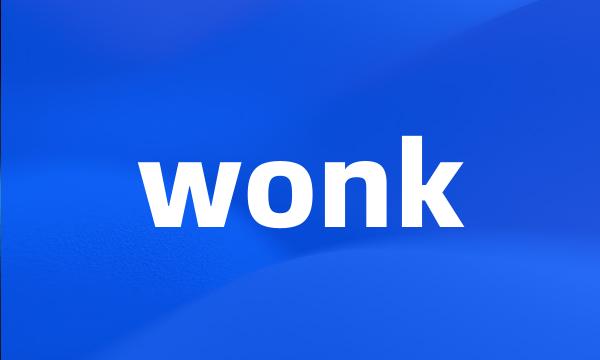 wonk