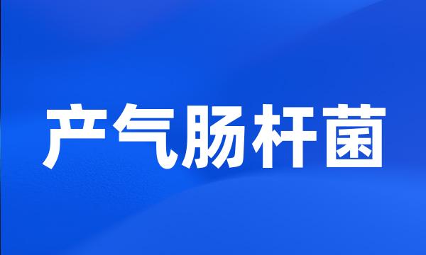 产气肠杆菌