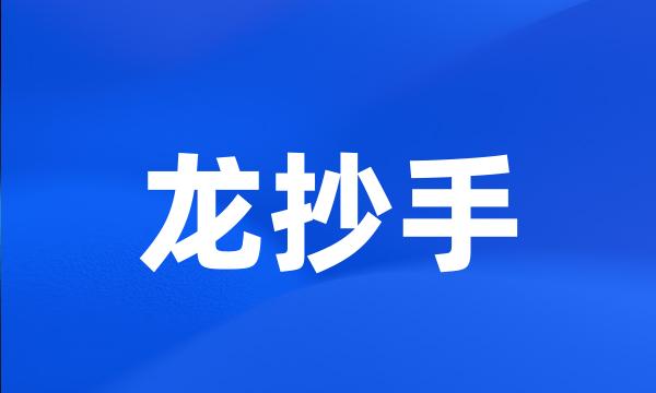 龙抄手