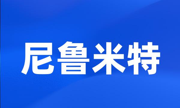 尼鲁米特