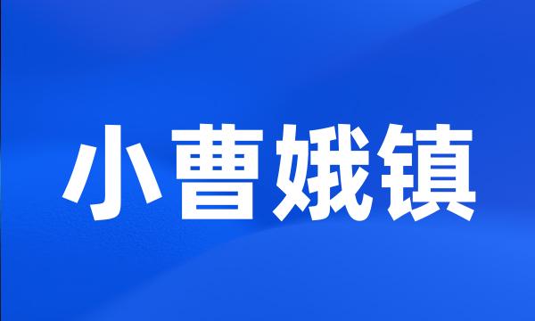 小曹娥镇