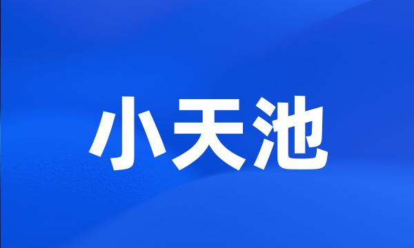 小天池