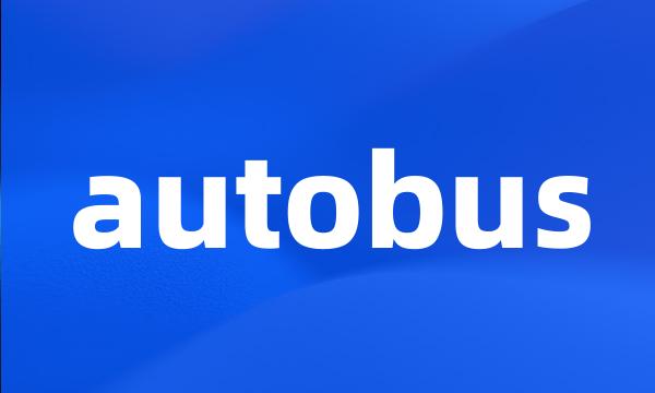 autobus