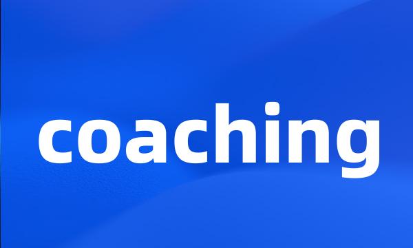 coaching