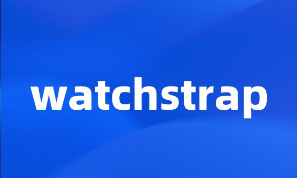 watchstrap