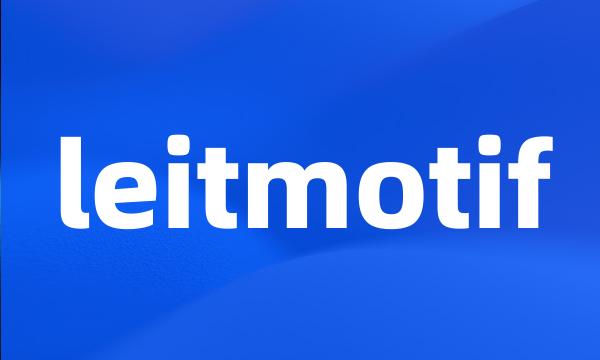 leitmotif