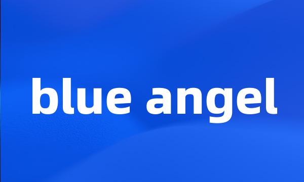 blue angel