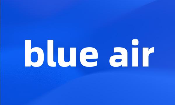 blue air