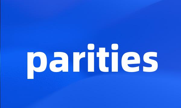 parities