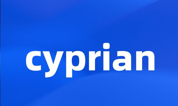 cyprian