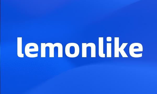 lemonlike