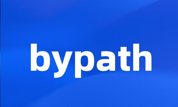 bypath