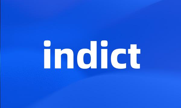 indict