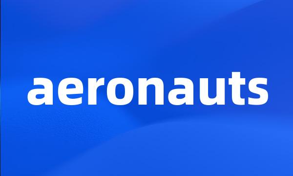 aeronauts