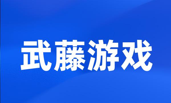 武藤游戏