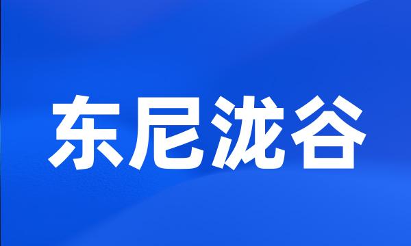 东尼泷谷