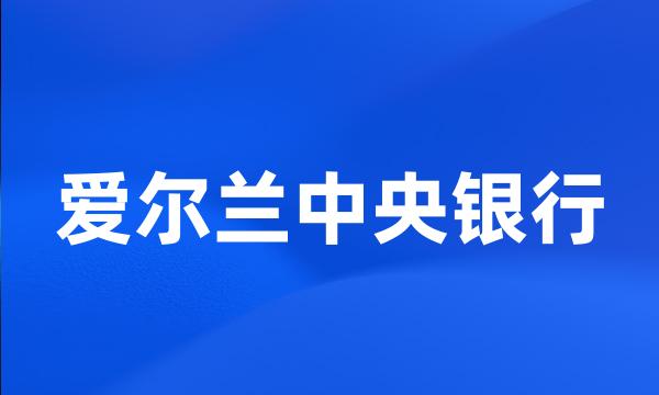 爱尔兰中央银行